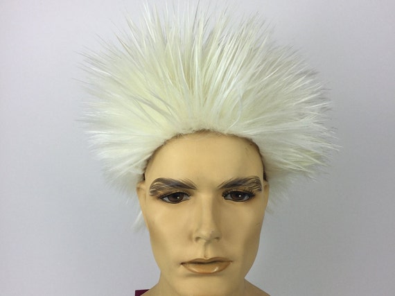 TV Host Character Theatrical Halloween Cosplay Costume Platinum Blond Wig by Funtasy Wigs - David 613A