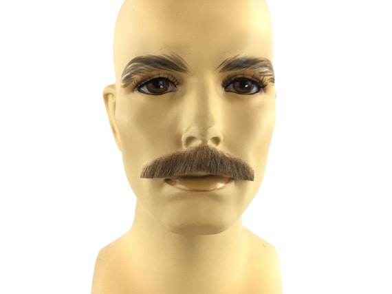 NEW! Theatrical Quality Premium Mustache - Brown GM-15 #12