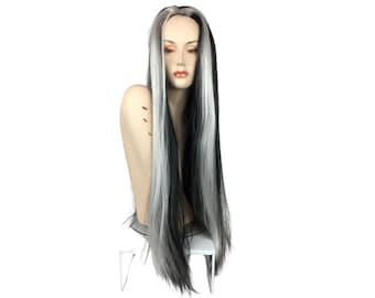 1950's Lily DELUXE Quality Theatrical Halloween Costume Black Wig - 951HW 1B/60ST