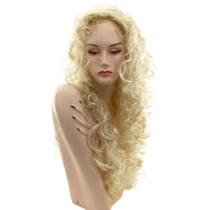 Premium Long CURLY Hairstyle Theatrical / Costume Fashion Wig by Funtasy Wigs - CXL613