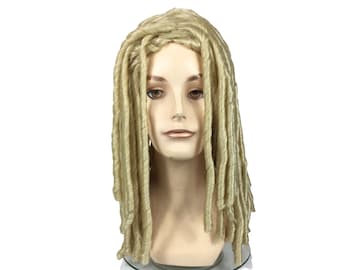Peluca rubia con rastas para disfraz - Peinado para cosplay teatral