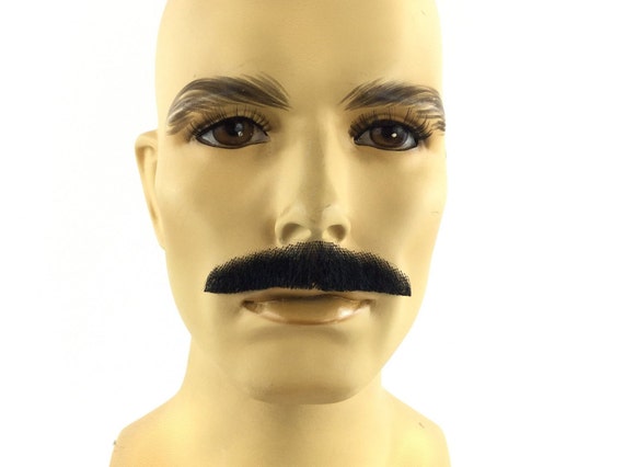 NEW! Theatrical Quality Premium Mustache - GM-15 1 Black