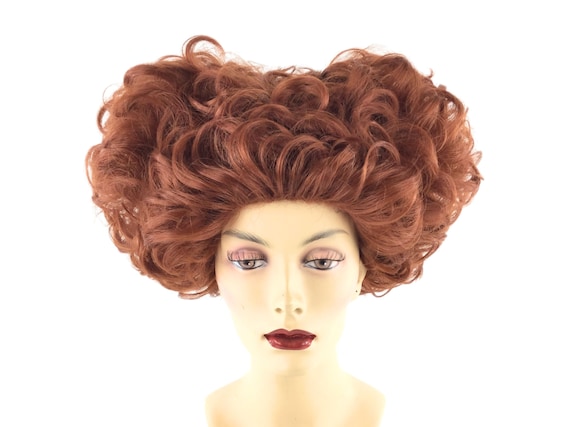 Evil Sisters Inspired Premium Halloween Costume Cosplay Wig by Funtasy Wigs - Winnie Burgundy