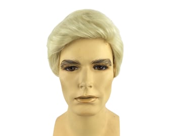 Blond Cosplay Wig – Homelander/Zack Morris Style, Synthetic Fiber