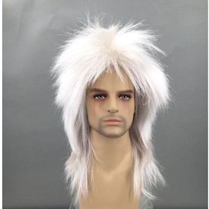 1980 s Punk Rock Spiky Theatrical Costume Wig by Funtasy Wigs