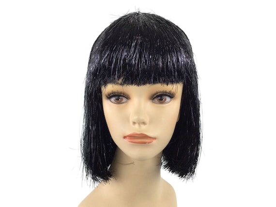 FUNTASY Wigs Exclusive! TINSEL Bob Cosplay Anime Costume Wig - Black