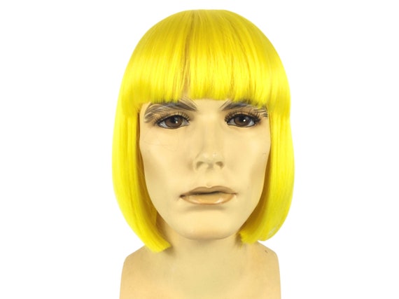 PREMIUM Theatrical Halloween Costume Cosplay Wig by Funtasy Wigs - CGirl Yellow