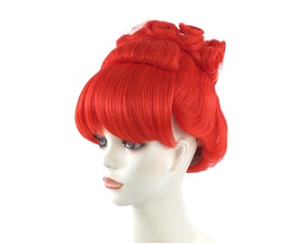 MISS ARGENTINA Curly Updo Theatrical Halloween Costume Wig
