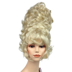 1950&#39;s HIGHTOP BLOND BEEHIVE Theatrical Costume Wig by Funtasy Wigs
