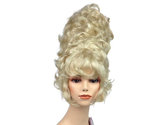 1950's HIGHTOP BLOND BEEHIVE Theatrical Costume Wig by Funtasy Wigs