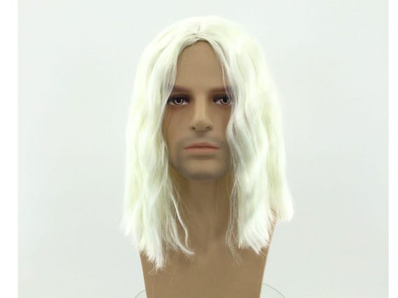 NEW! Premium Quality Men's Theatrical Costume Cosplay Wig - Platinum Harry613A