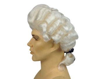 GEORGE WASHINGTON Character Theatrical Halloween Costume Wig by Funtasy Wigs