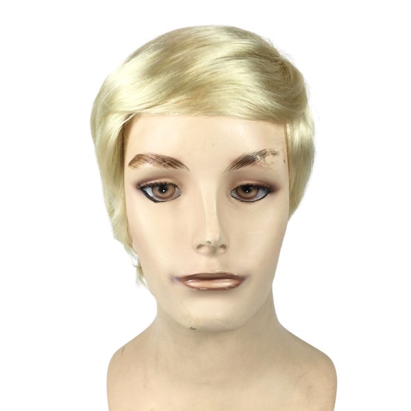 Peluca de disfraz de Halloween de personaje rubio MALIBU para hombre de Funtasy Wig - Star 613