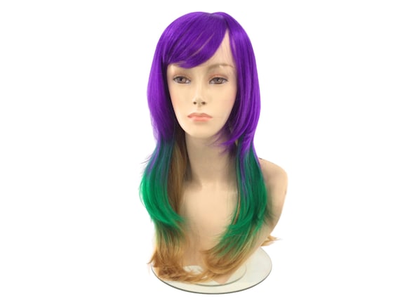 MARDI GRAS Sexy Party PREMIUM Wig w/ Bangs by Funtasy Wigs Lnda dp/dg/144