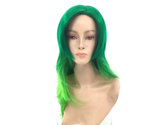 Premium COSPLAY Anime Halloween Costume Theatrical Wig by Funtasy Wigs - Linda DG/GreenTN