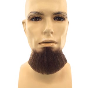 NEW! Goatee Style Theatrical Quality Premium Beard - Brown