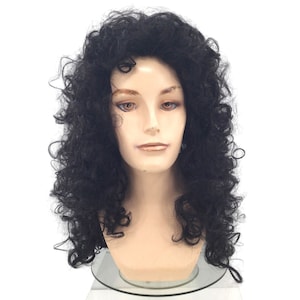 NEW! 1990&#39;s Guitar Rocker Character MENS Theatrical Costume Wig by Funtasy Wigs - D2 1B