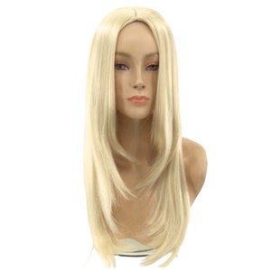 Classic Blond DOLL Style Premium Theatrical Halloween Wig by Funtasy Wigs Nicole 613