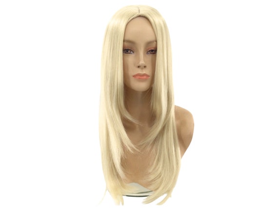 Classic Blond DOLL Style Premium Theatrical Halloween Wig by Funtasy Wigs Nicole 613