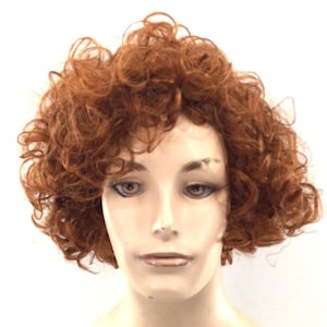 Curly Mad Hatter/Wonka Men&#39;s Theatrical Character Halloween Costume Wig by Funtasy Wigs