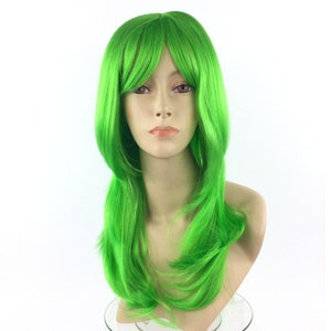Premium COSPLAY Anime Halloween Costume Theatrical Wig by Funtasy Wigs - LndaB Green