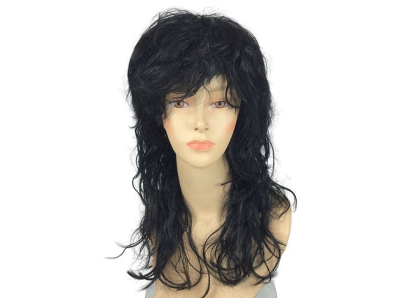 1980's GLAM ROCKER Character Premium Theatrical Costume Wig by Funtasy Wigs - Cindy HW 1