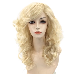 1970&#39;s Farrah Fawcett Style Blond Theatrical Fashion Wig