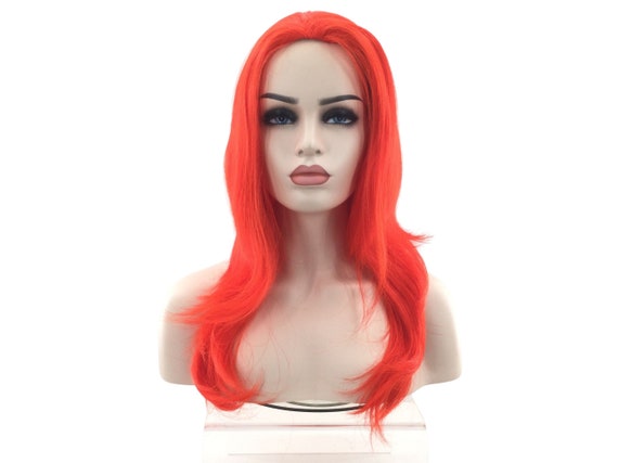 RED Queen Wig Character Theatrical Halloween Costume Premium Wig by Funtasy Wigs LindaRED