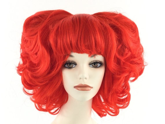QUEEN OF HEARTS Style Anime Cosplay Costume Wig by Funtasy Wigs