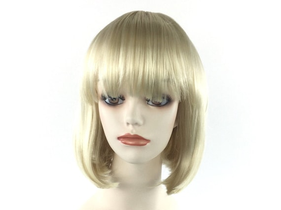 Premium Quality Blond Bob Theatrical Halloween Costume Wig by Funtasy Wigs - CGirl 24