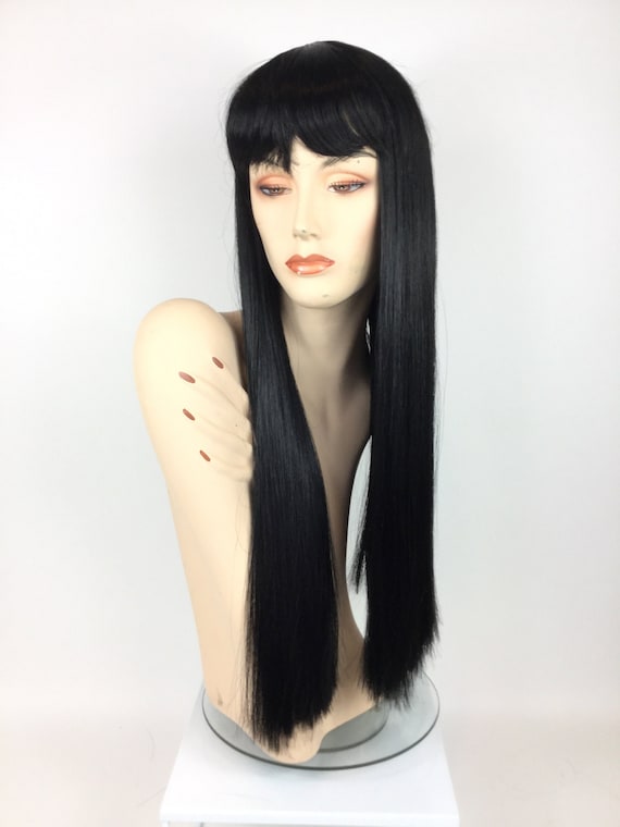 Killer Teen Girl Character Premium Halloween Costume Wig by Funtasy Wigs - 601L Black