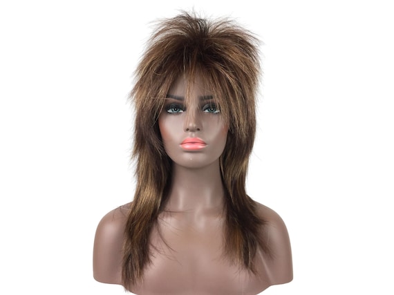 1990's TINA TURNER Inspired Deluxe Halloween Costume Theatrical Wig - H27/33