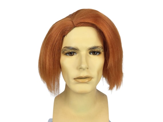 Scary Doll Character Theatrical Halloween Costume Cosplay Wig by Funtasy Wigs - Nat.Orange
