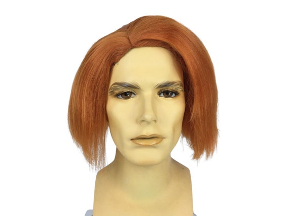 Scary Doll Character Theatrical Halloween Costume Cosplay Wig by Funtasy Wigs - Nat.Orange