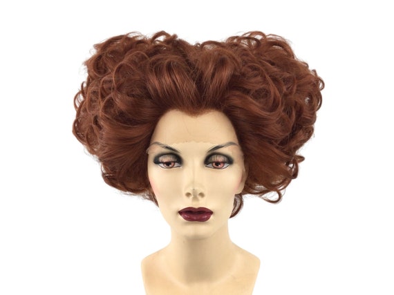 LACE-FRONT Evil Sister Inspired Premium Halloween Costume Cosplay Wig - WinnieLF F.Red