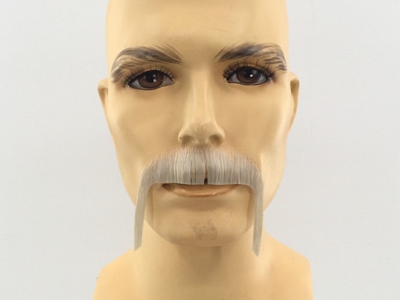NEW! Theatrical Quality Premium Synthetic Mustache - GM-5 613A