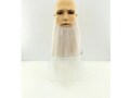 NEW! Theatrical Quality Lace Back Premium Full Long Beard - Silver White 60