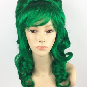 1960's CURLY LONG BEEHIVE Theatrical Halloween Costume Cosplay Wig ...