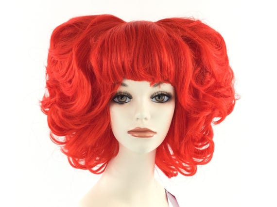 QUEEN OF HEARTS Style Anime Cosplay Costume Wig by Funtasy Wigs