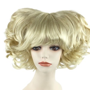 Pom-Pom Anime Cosplay Costume Wig by Funtasy Wigs - BLOND