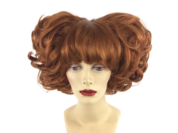 EVIL Witch SISTER Character Halloween Costume Cosplay Wig by FuntasyWigs - F.Red