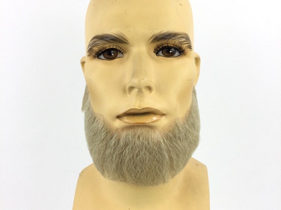 NEW! Theatrical Quality Lace Back Premium Full Beard - Medium Blond 24