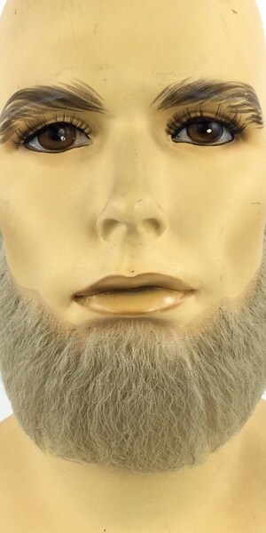 Fausse Barbe Marron élastique - Déguisement Pirate, Mexicain, Cosplay - Pour Homme, Halloween, Fêtes