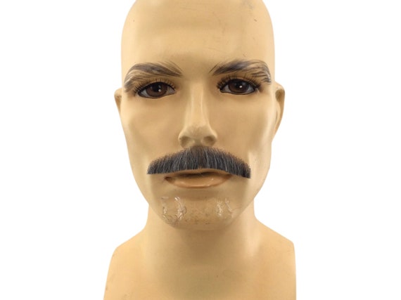 NEW! Theatrical Quality Premium Mustache - Gray GM-15 #44/51