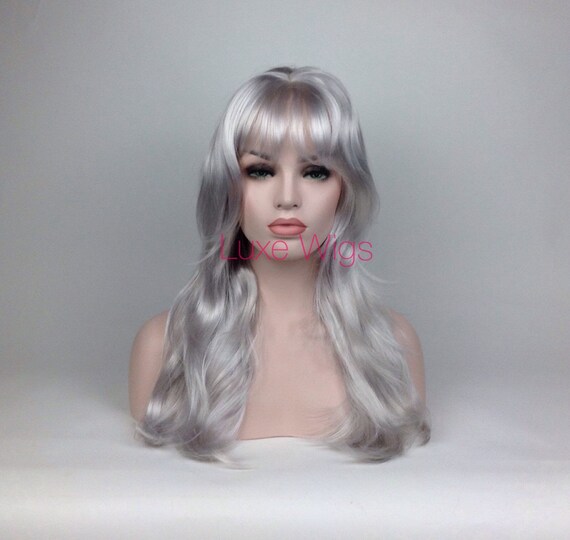 silver wig halloween