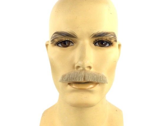NEW! Theatrical Quality Premium Hair Blond Mustache - GM16 #24