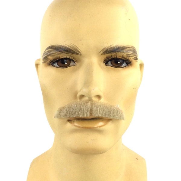 NEW! Theatrical Quality Premium Hair Blond Mustache - GM16 #24