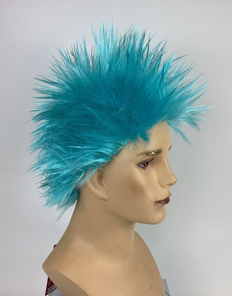 1980�s PUNK ROCK SPIKE Theatrical Halloween Costume Wig by Etsy