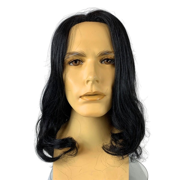 Magic PROFESSOR Character Theatrical Halloween Costume Wig by Funtasy Wigs - 750 Black