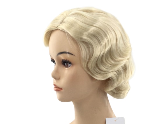 1920'S FINGERWAVE FLAPPER Theatrical Costume Premium Wig - Zelda 613